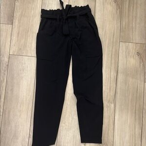 Athleta Skyline Lightweight Tie Belt Pants